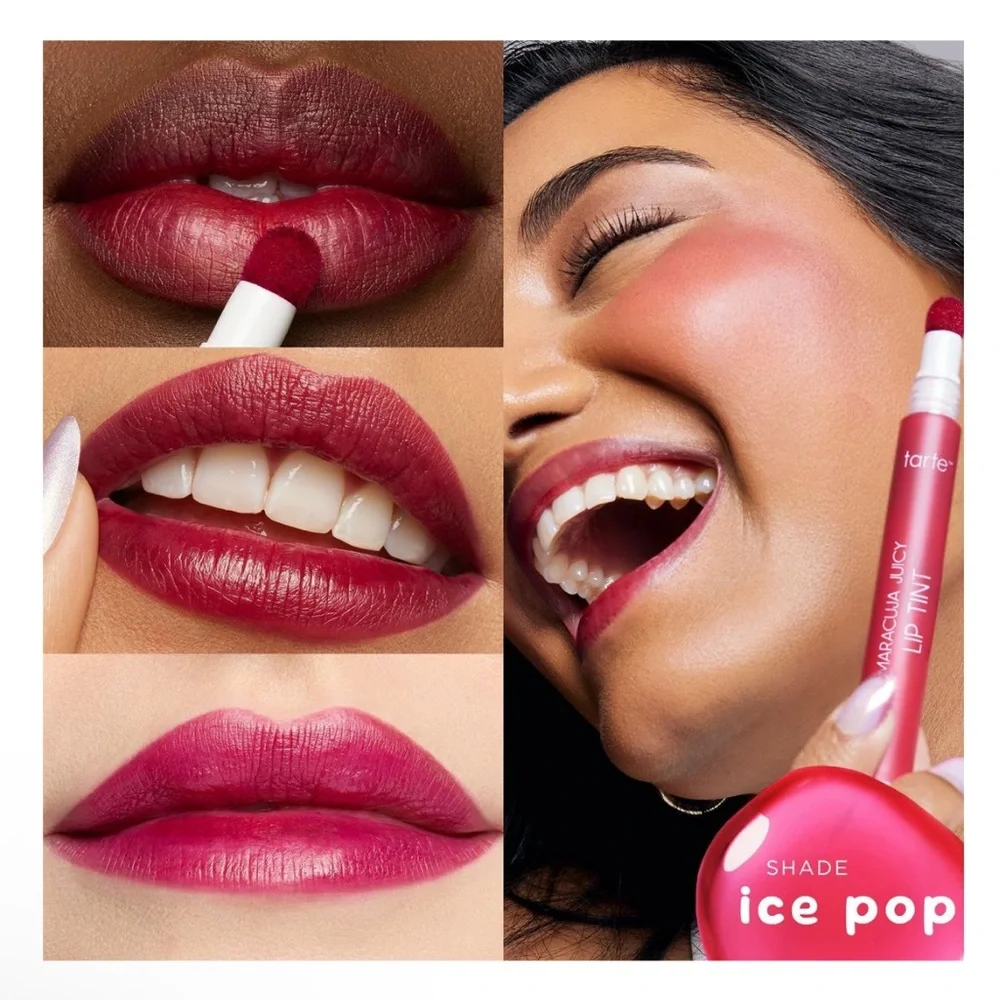 Tarte x Dunkin' Maracuja Juicy Lip Tint Stain - Ice Pop